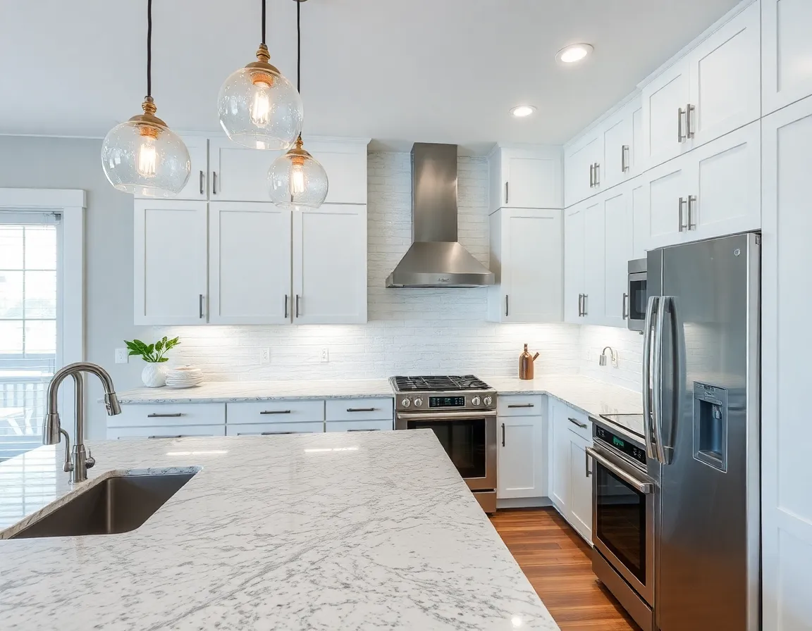 Creating an ideabook on Houzz with saved inspiration photos for a kitchen remodel