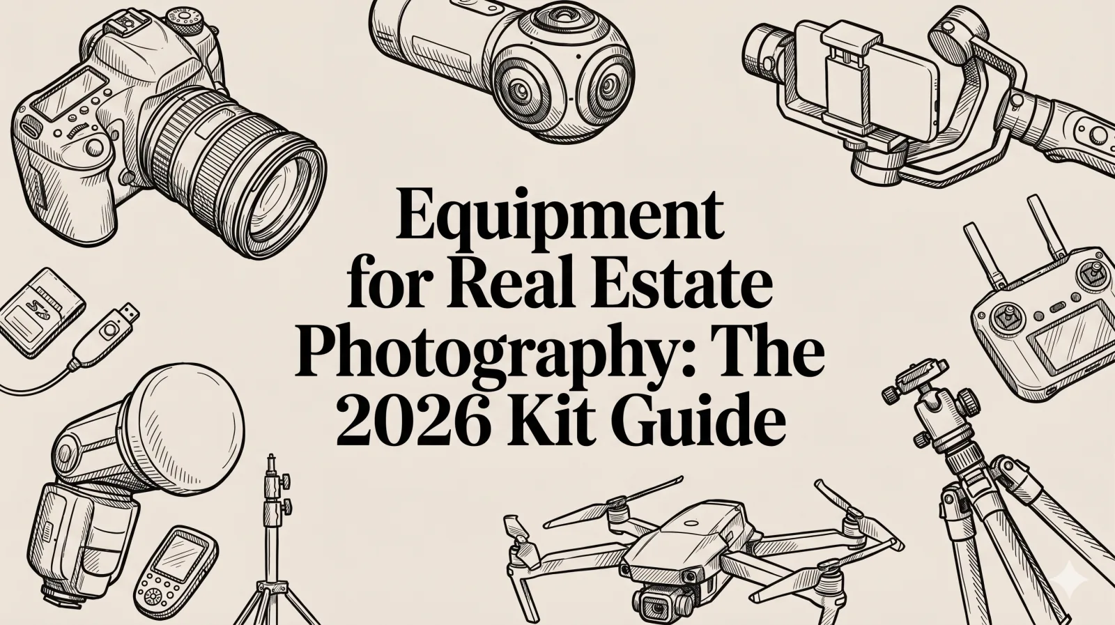Equipment for Real Estate Photography: The 2026 Kit Guide