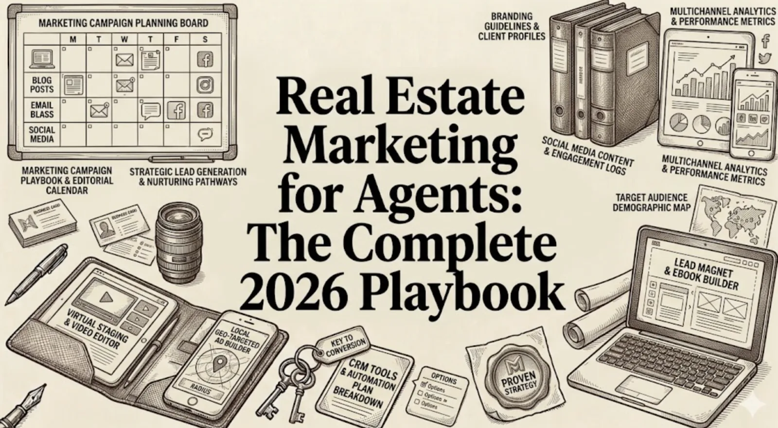 Real Estate Marketing for Agents: The Complete 2026 Playbook