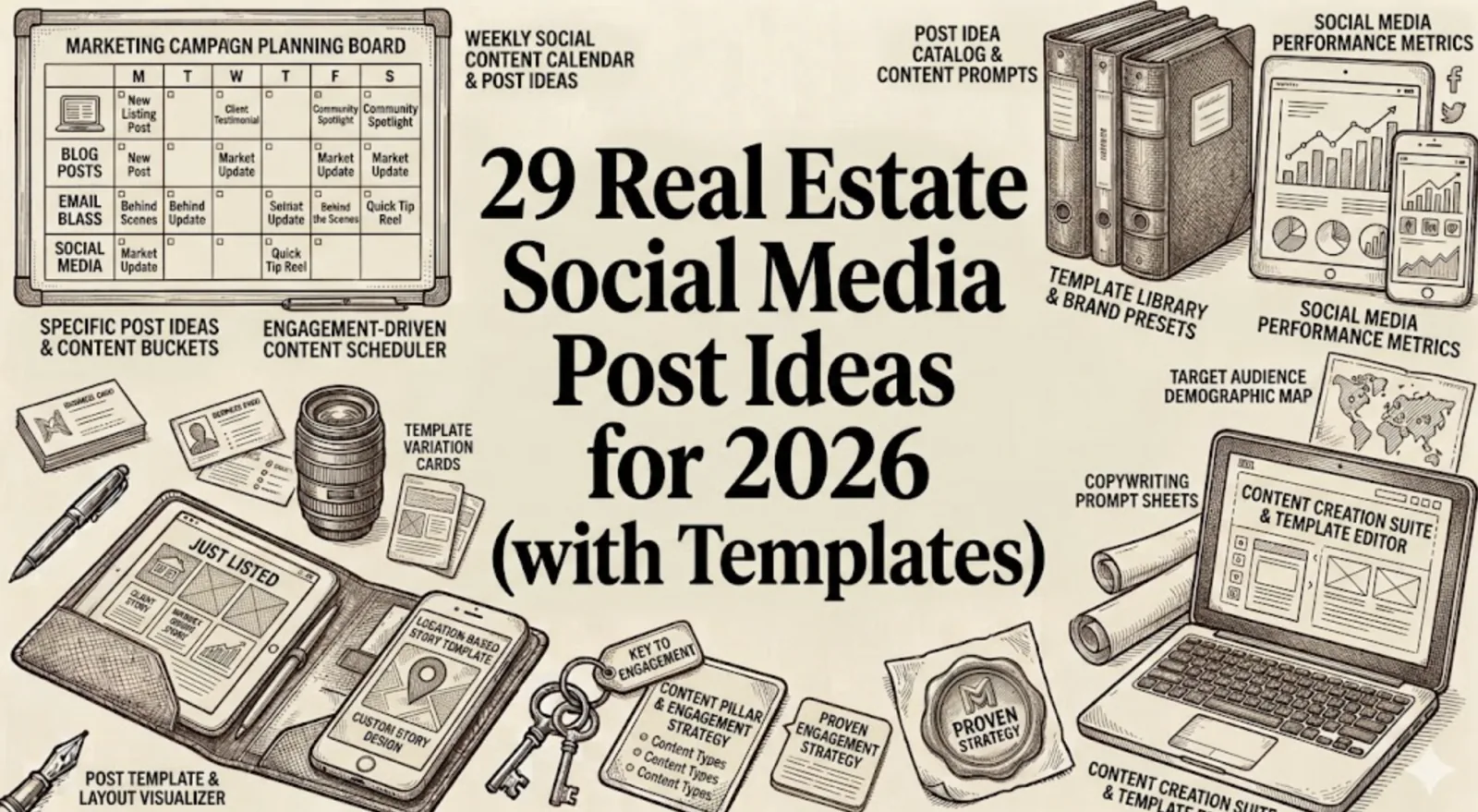 29 Real Estate Social Media Post Ideas for 2026
