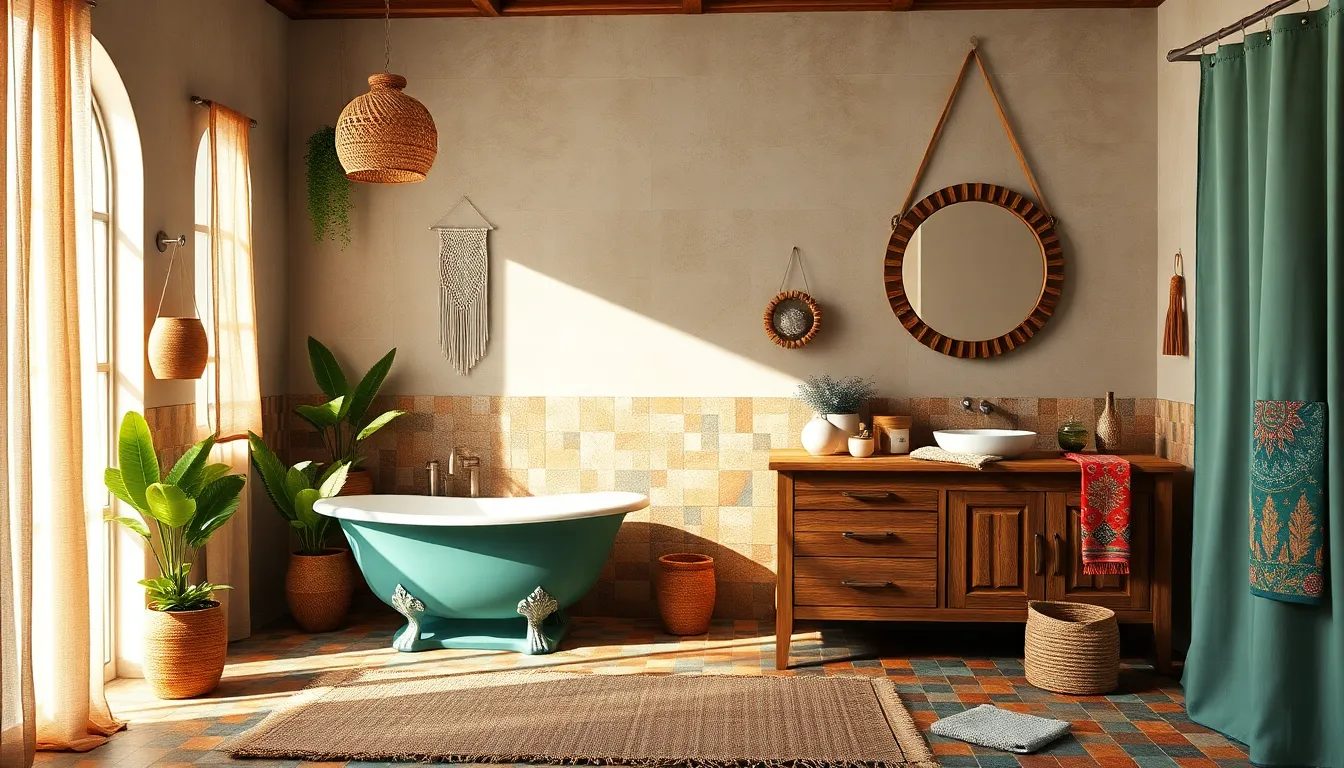 bohemian – bathroom
