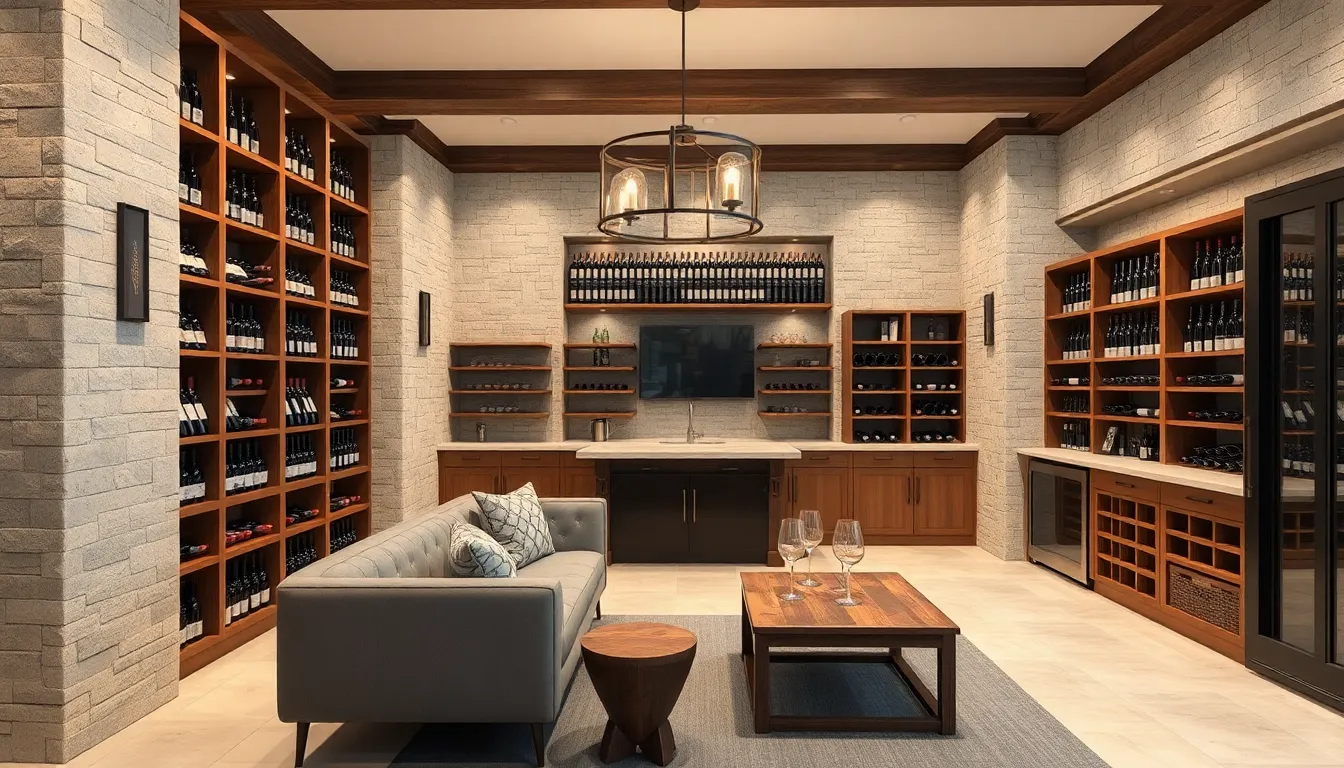transitional – wine-cellar