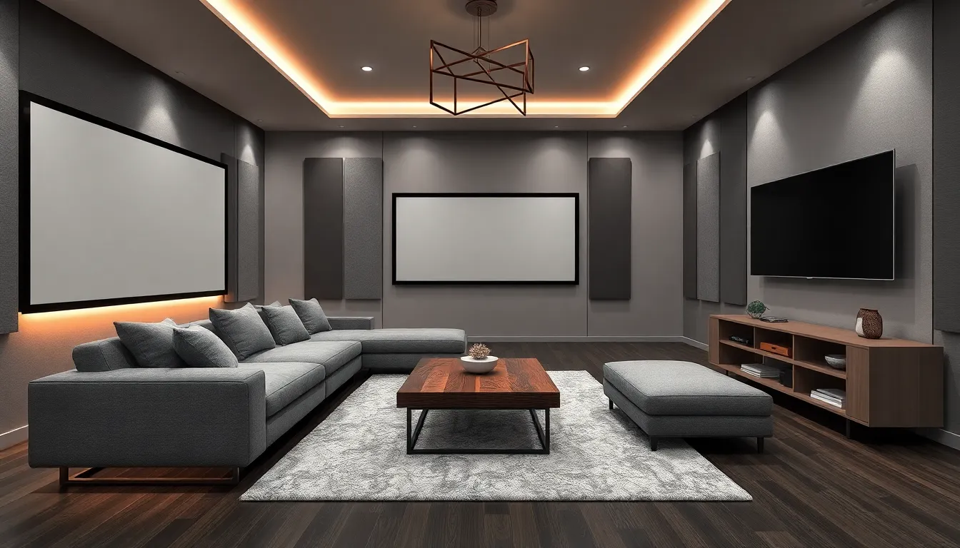modern – media-room