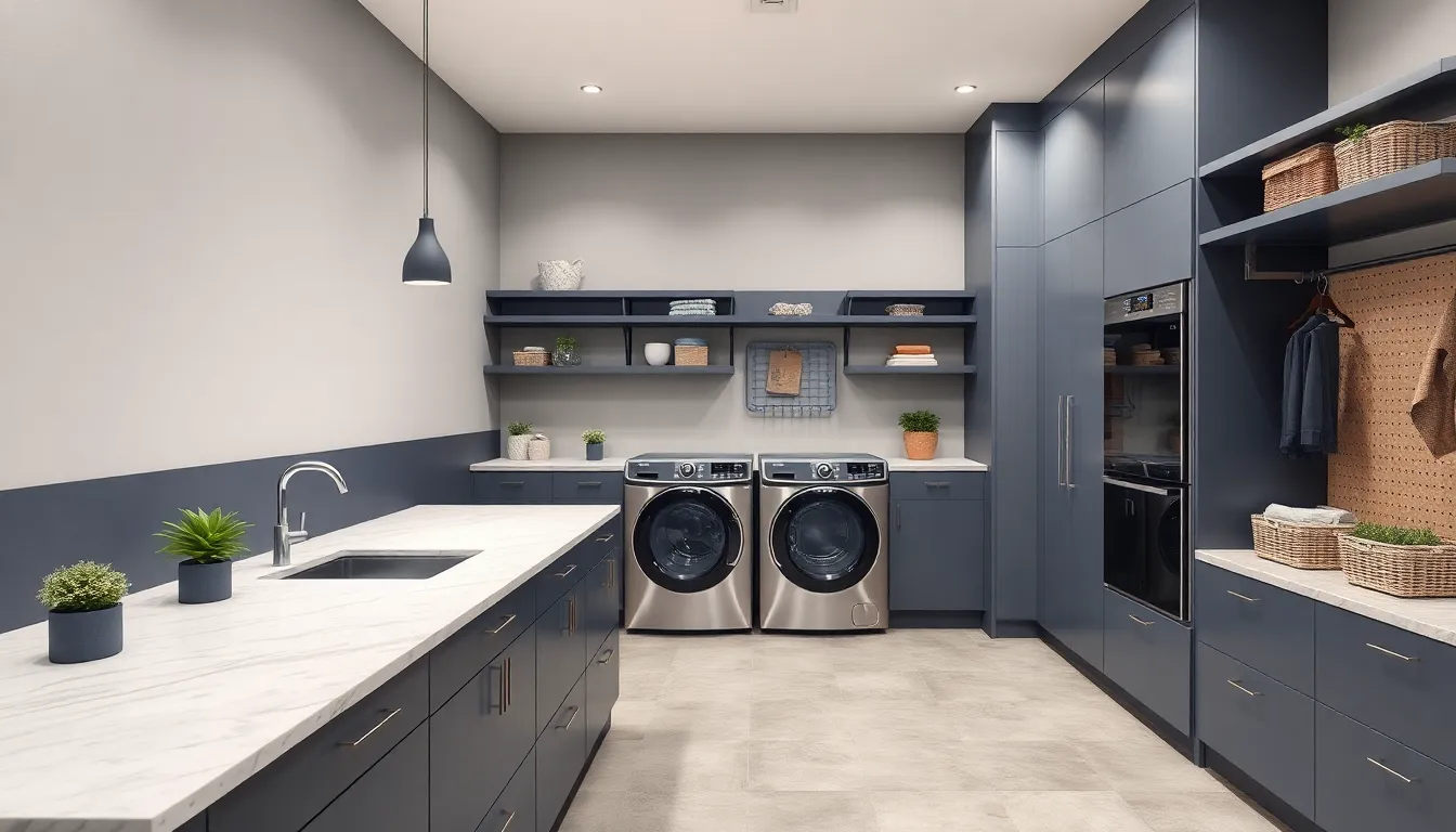 modern – laundry-room