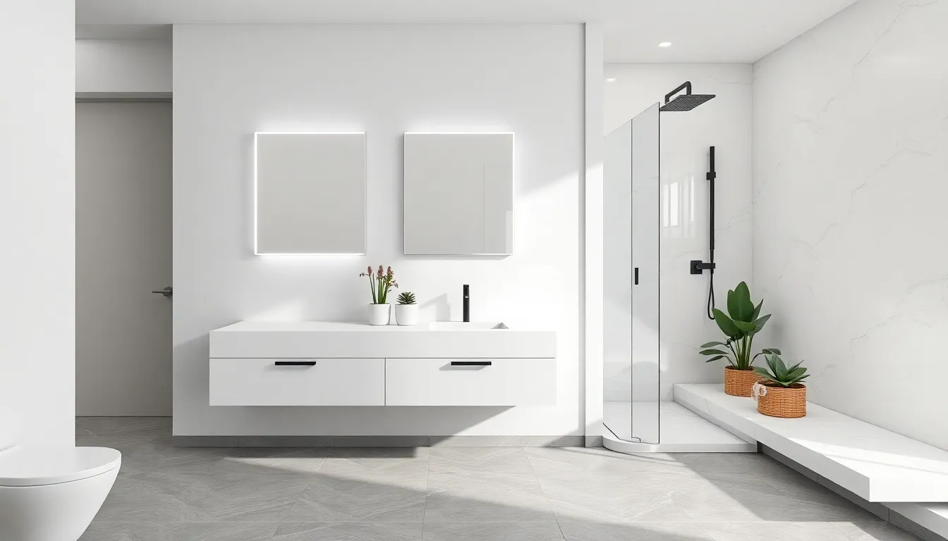 modern – guest-bathroom