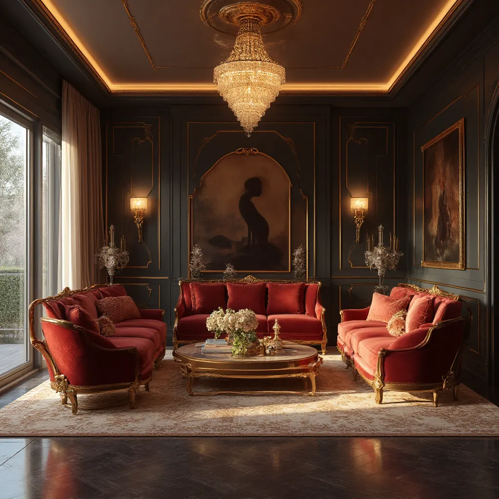 Hollywood Glam – Living Room
